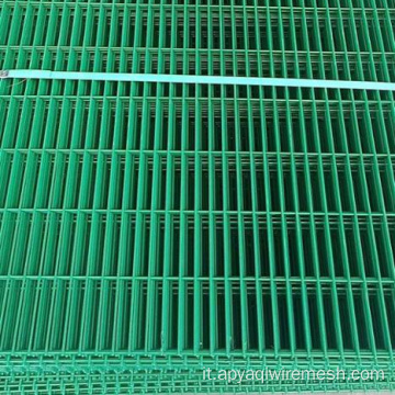Foglio di recinzione di filo saldato in ferro zincato
